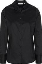 ETERNA dames blouse modern classic - zwart - Maat: 46