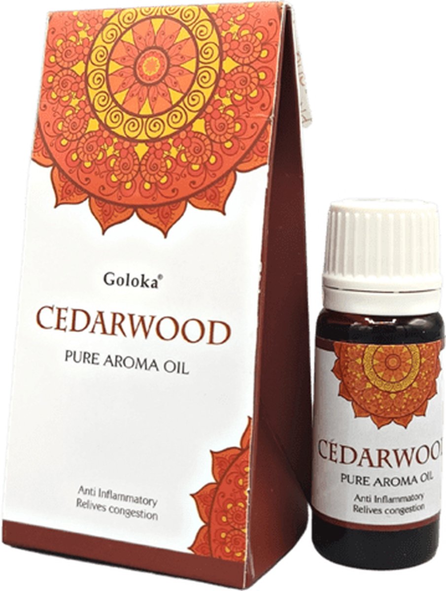 Goedkoopste Goloka fragrance oil Indian Cedarwood 10ml