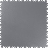 Dalles PVC clipsable martelé - gris foncé - 50x50cm - Épaisseur 4 mm - Set 40 pièces - 10m2