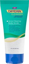 Differin Body Scrub met Salicylzuur Acne Clearing Verbetert de toon en textuur - Gevoelige huid op de rug, - schouders en borst- 237ml