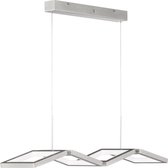 WOFI Viso 7531.04.64.8000 LED-hanglamp 55 W Warmwit Nikkel (mat)