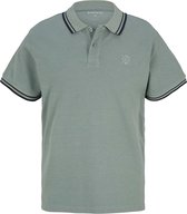 TOM TAILOR overdyed polo Heren Poloshirt - Maat M