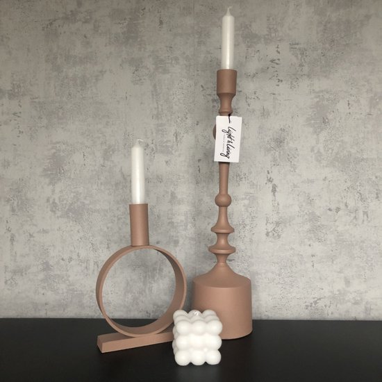 Branded By bague chandelier rose 20,5 cm