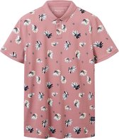 TOM TAILOR all over printed polo Heren Poloshirt - Maat L