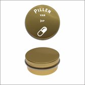 Pillen Blikje Met Naam Gravering - Jop