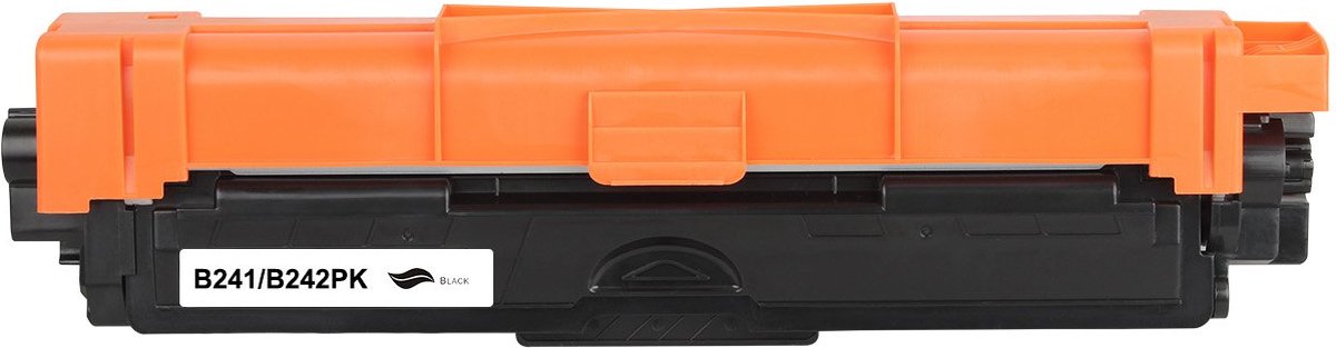 Brother TN-241BK - Toner Zwart - 2.500 pagina's - Huismerk Compatible - Geschikt voor Brother DCP-9020CDW Brother HL-3140CW Brother HL-3142CW Brother HL-3150CDW Brother HL-3152CDW Brother HL-3170CDW Brother HL-3172CDW Brother MFC-9130CW