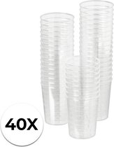 Bondoo Shotglaasjes Plastic Wegwerp - 40ml - 40 stuks