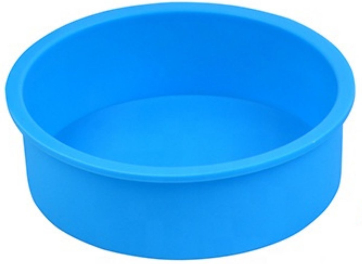 Silicone Bakvorm 20cm Zonnebloem - 2-delig Ovenbestendige Taartvorm voor Cheesecake & Lage Cake | Anti-Aanbak Ronde Cakevorm Set (Beige