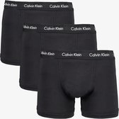 Calvin Klein heren trunk boxershorts 3-pack - Zwart - Maat M