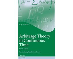 Omslag van Arbitrage Theory in Continuous Time