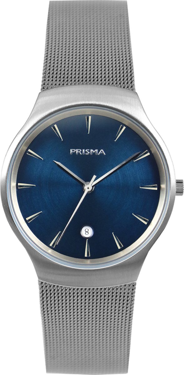 Prisma horloge P.2081 Heren Icon Design Restyled Edelstaal