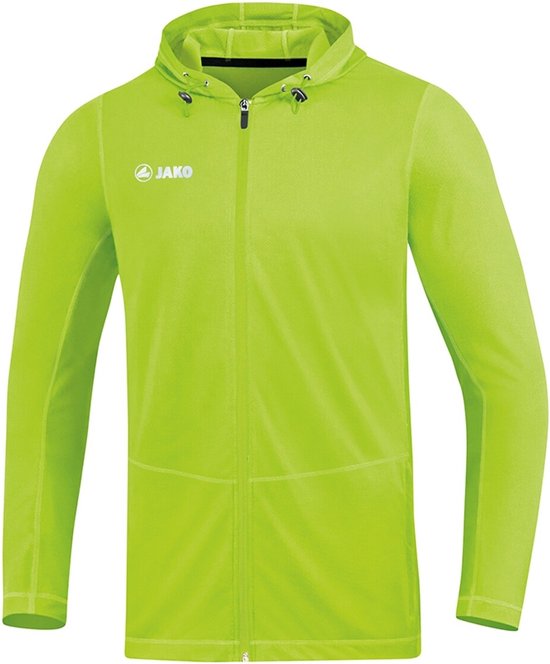 Jako - Hooded Jacket Run 2.0 - Jas met kap Run 2.0 - S - Groen