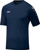 Jako - Shirt Team S/S - Blauw Sportshirt - XXL - Blauw