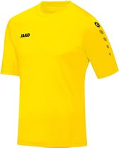 Jako - Shirt Team S/S JR - Junior Shirt - 116 - Geel