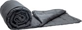 Latona Blanket® Verzwaringsdeken 9kg - Weighted Blanket - Antraciet - 140 x 200 - 100% katoen - 7-laags