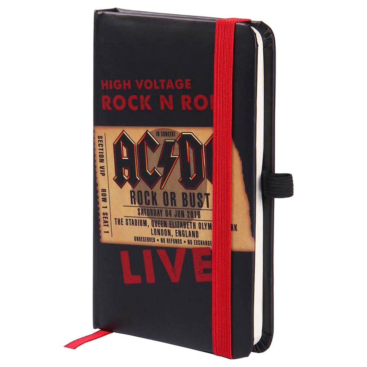 AC/DC High Voltage A6 Notitieboek