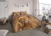 Pure Dekbedovertrek Lovely lion 140x220 + 60x70 cm
