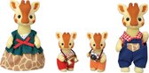 Sylvanian Families 5639 Familie Giraffe-fluweelzachte speelfiguren