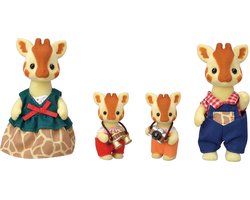 foto van Sylvanian Families 5639 Familie Giraffe-fluweelzachte speelfiguren