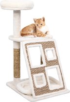 Everest Kattenmeubel met luxe kussens en krabpalen 89 cm zeegras