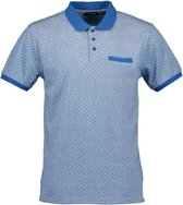 Blue Seven heren poloshirt 321118 blauw - L