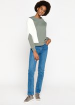 LOLALIZA Trui - Khaki - Maat S
