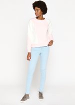 LOLALIZA Trui - Licht Roze - Maat S