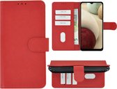 Hoesje Samsung Galaxy A13 5G - Book Case Wallet Rood Cover