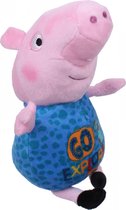 Nickelodeon Knuffel Peppa Pig Unicorn & Stars 20 Cm Pluche Blauw