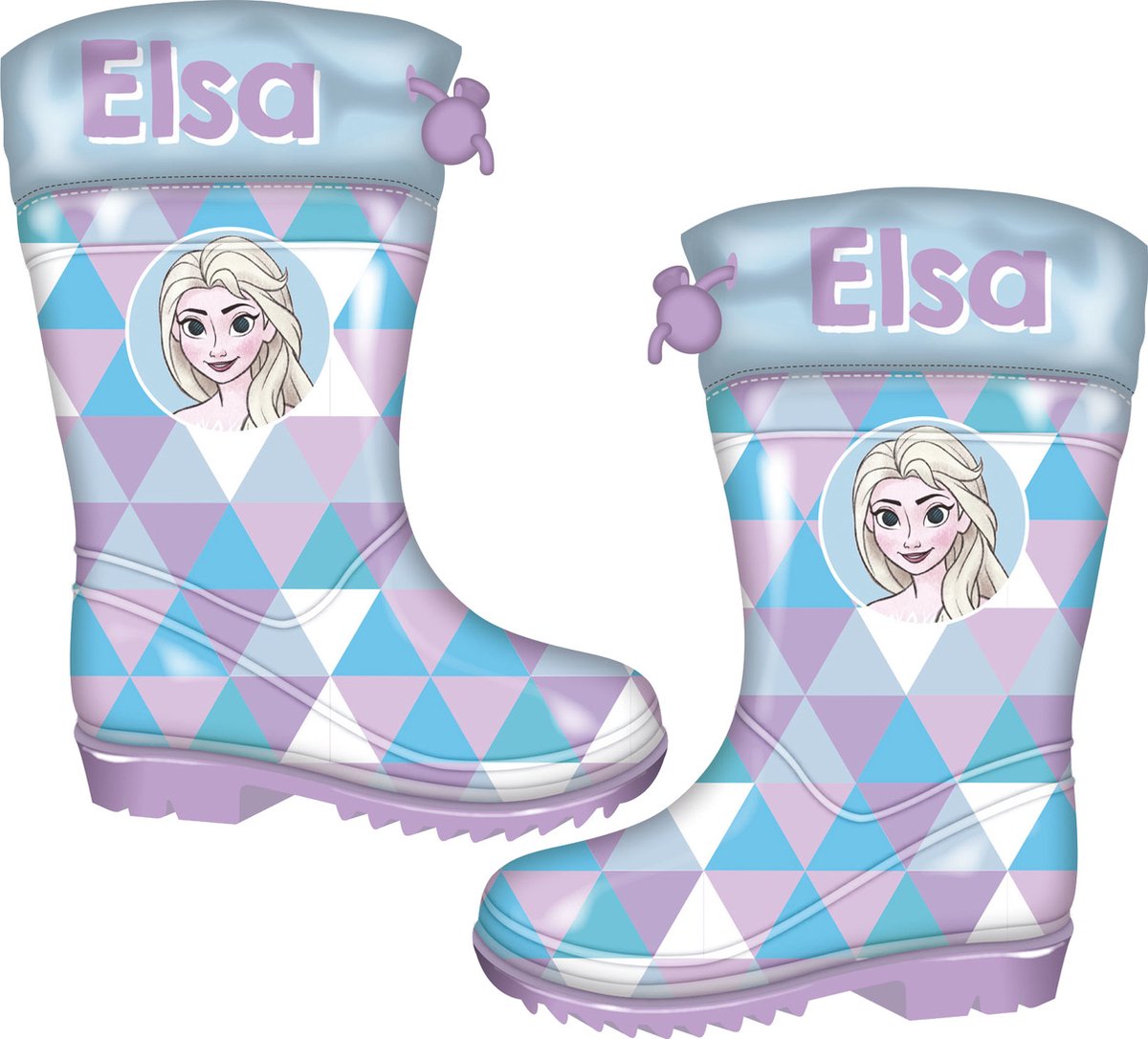 Disney Regenlaarzen Frozen Ii Meisjes Pvc Blauw/lila Maat 30