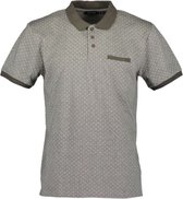 Blue Seven heren poloshirt 321118 olijfgroen - 3XL