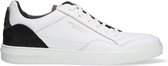 McGregor Heren Sneakers - Wit Zwart - Lage Sneakers - Leer - Veters