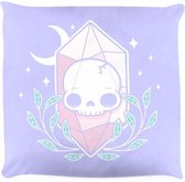 Fantasy Giftshop Sierkussen - Pastel Goth Skull Crystal
