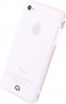 Apple iPhone 4/4s Hoesje - Mobilize - Hybrid Serie - Hard Kunststof Backcover - Wit - Hoesje Geschikt Voor Apple iPhone 4/4s