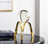BaykaDecor - Ornement de Luxe Cristal sur Trépied - Décoration d'intérieur - Cadeau - Décoration de Chambre - Design Nordique - Habitat - Art 20CM