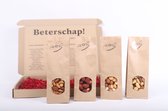 Let's Get Nuts - Cadeautje beterschap - Brievenbus cadeau - Beterschap cadeau