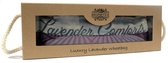 Luxe Lavendel Tarwezak in Geschenkdoos - Kersenpitkussen - Warmtekussen - Lavendelveld Print