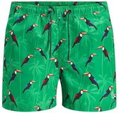 JACK&JONES PANTS STUDIO JPSTCRETE JJSWIM AKM ANIMAL SN Heren Zwembroek - Maat S