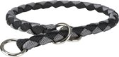 Trixie Cavo Anti-Trek Halsband Zwart M-L