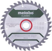 Metabo Precision cut Wood - Classic 165X20 Z42 WZ 5° 628027000 Hardmetaal-cirkelzaagblad 165 x 20 x 1.2 mm Aantal tande