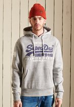 Superdry Hoodie Vintage Logo Grijs