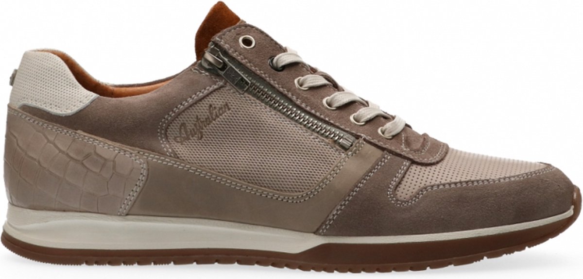 Australian Footwear - Browning Widht H Sneakers Bruin - Taupe-Combi - 44