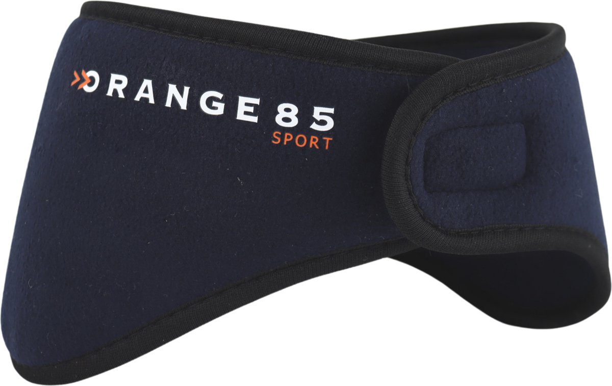 Orange85 Hoofdband - Dames - Winter - Fleece - Blauw - Oorwarmers - Haarband