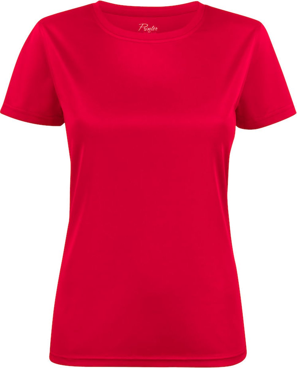 Printer RED T-SHIRT RUN ACTIVE LADY 2264026 - Rood - XS