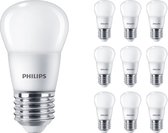 Voordeelpak 10x Philips Corepro LEDLuster E27 P45 2.8W 827 Mat - Vervangt 25W