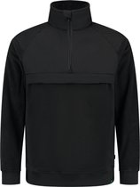 Tricorp Sweater Anorak Rewear 302701 - Zwart - Maat XL