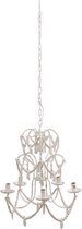 Hanglamp 61*59*70 cm E14/max 5*25W Wit Ijzer Hanglamp Eettafel Hanglampen Eetkamer