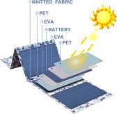 30W - Opvouwbaar - Zonnepaneel - Draagbare Oplader - 5V USB QC3.0 opladen - voor Camping - Draagbare Power Station - Power Bank