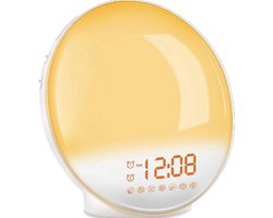 Wake-up Lights - Moderne Wake- up Light - Lichtwekker - Wekkerradio - USB Aansluiting