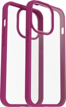 OtterBox React hoesje voor Apple iPhone 12 Pro Max / iPhone 13 Pro Max - Transparant & Roze